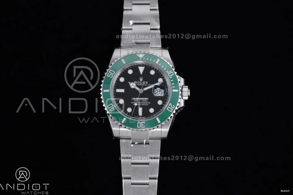 Version Youth 41mm A2824 Ceramic 904L Steel The Green Submariner Starbucks VSF 126610LV 0203